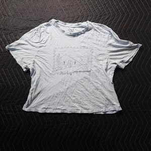 Hurley Men's Blue and Grey T-shirt